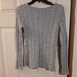 Lauren Ralph Lauren Cable Knit Cotton Sweater Size M